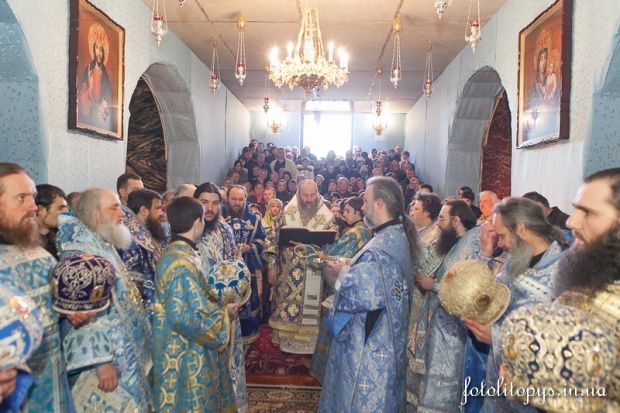Митрополит Онуфрій освятив під Києвом церкву за типом храму Успіння Богородиці в Гефсиманії Митрополит Онуфрій освятив під Києвом церкву за типом храму Успіння Богородиці в Гефсиманії
