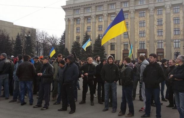 Митинг Евромайдана разогнали / Facebook / Slava Mavrichev