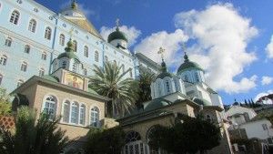 Русский на Афоне Свято-Пантелеимонов монастырь