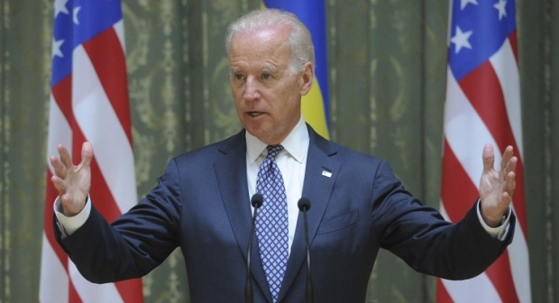 Biden's current visit is timed to the first anniversary of 
