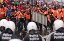 В Брюсселе протесты против экономии переросли в столкновения с полицией: 27 пострадавших