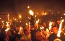 Сьогодні буде доставлений до України Благодатний вогонь