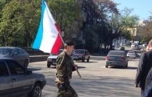Сепаратисти напали на Меджліс через прапор України, до жінок застосували силу