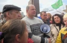 «Народного губернатора» Харьковщины выбирали около 100 митингующих