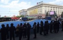 В Харькове ОГА параллельно пикетируют сепаратисты и проукраинские активисты