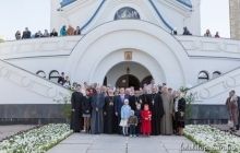 Місцеблюститель Київської митрополичої кафедри освятив храм Різдва Пресвятої Богородиці на масиві Теремки-1