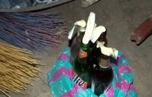В Харькове милиция задержала сепаратистов со взрывпакетами, битами и "коктейлями Молотова"