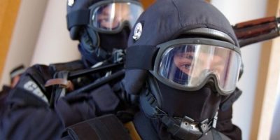 Бойцы спецподразделения 