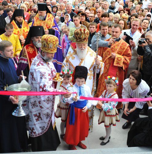 У Житомирі глава УПЦ КП відкрив недільну школу (фоторепортаж)