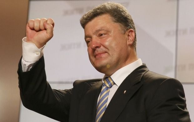 Порошенко получил 54,7% голосов на выборах / REUTERS