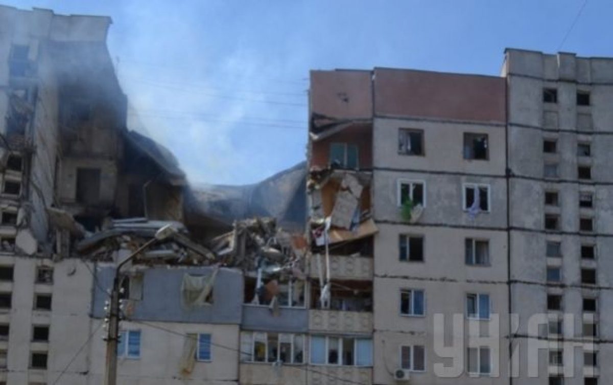 Жителей взорвавшегося дома в Николаеве поселят в гостинице или в палатках  во дворе - мэр | УНИАН