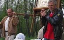 В Изюмской епархии УПЦ верующие прошли с Песчанской иконой Богородицы 30 км