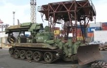 Інженерна машина, вивезена терористами з машзаводу, знаходиться в неробочому стані