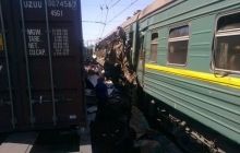 В Подмосковье столкнулись два поезда, 5 человек погибли