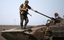 Террористы подбили украинский танк Т-64Б - спикер АТО