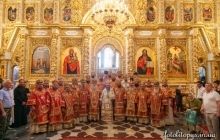 У день 22-ої річниці обрання Предстоятеля УПЦ в Києво-Печерській лаврі звершено Божественну літургію