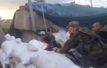 Опубліковано відео, як терористи обстрілюють позиції військових з гранатометів і кулеметів