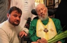 Митрополит Владимир молился в Феофании на праздник Троицы