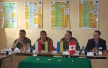 Українська військова делегація бере участь у плануванні навчання «Кленова арка - 2014»