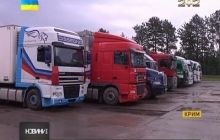 Российские дальнобойщики грозятся перекрыть трассу в Крыму