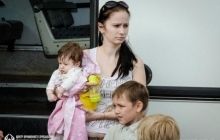 В Днепропетровск в Центр для беженцев прибыли жители из Славянска и Краматорска
