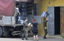 Для обеспечения военных в тылу всем необходимым еженедельно осуществляют более 5 рейсов