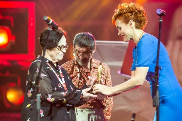 Кира Муратова и Евгений Голубенко / Фото: Facebook Odessa International Film Festival Кира Муратова и Евгений Голубенко / Фото: Facebook Odessa International Film Festival
