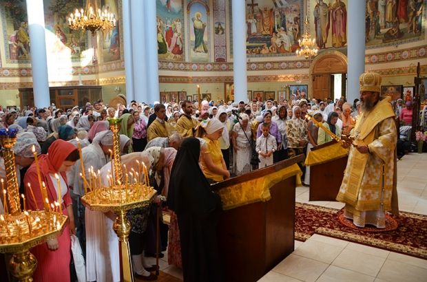 У Ольгинського храму столиці сьогодні престольне свято (фото, відео) У Ольгинського храму столиці сьогодні престольне свято (фото, відео)