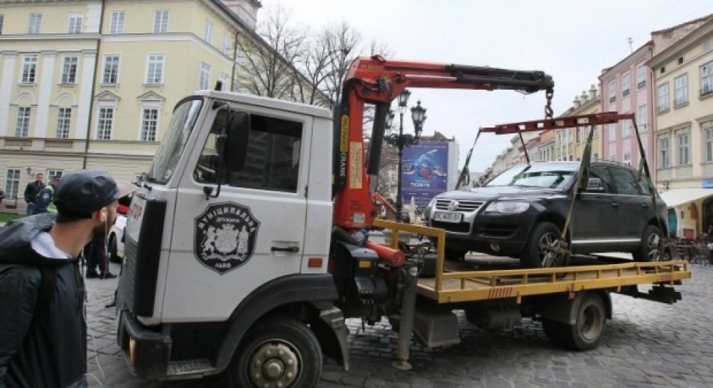 База эвакуированных автомобилей