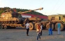 К Славянску движется колонна тяжелой артиллерии - журналист