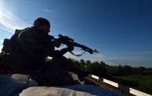 На месте расстрела террористами колонны беженцев на Луганщине идет бой - СНБО