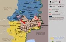 Сили АТО звільнили чотири міста та відновлюють контроль над кордоном (карта)