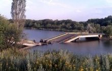 В Донецкой области боевики подорвали еще один мост - журналист