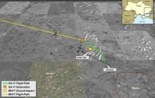 США обнародовали схему полета ракеты, которой террористы сбили малазийский самолет