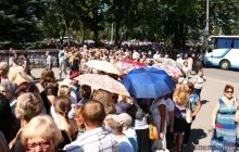 У Кременчуці на похорон Олега Бабаєва прийшли близько 50 тисяч людей