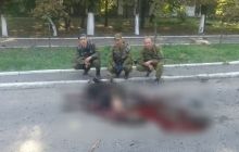 Российский боевик похвастался в соцсети фото и видео с изувеченными телами украинских бойцов