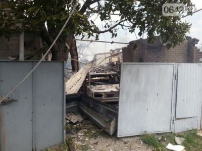 Фото Разрушенные здания Кондрашовки 02 июля 2014