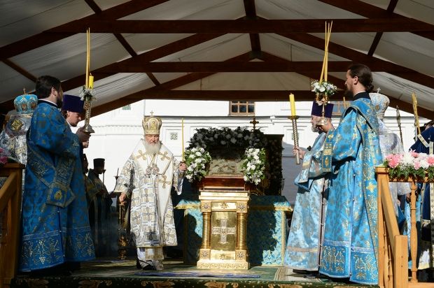 На урочистостях на честь 700-річчя Толзького монастиря молилися про мир в Україні На урочистостях на честь 700-річчя Толзького монастиря молилися про мир в Україні