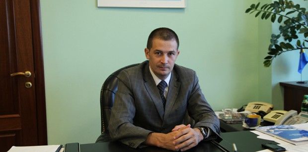 Глава Государственной авиационной службы Украины Денис Антонюк 