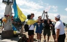 Олімпійський вогонь вперше побував на найвищій точці України – Говерлі
