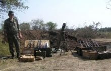Военные изъяли у боевиков очередную партию оружия и взрывчатки