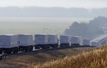 КамАЗов гуманитарного конвоя РФ на территории Украины нет – Геращенко