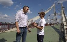 Кличко предлагает объявить Труханов остров пешеходной зоной