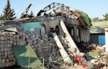 В Донецкой области в храм попал снаряд, погибли три человека, храм полностью разрушен