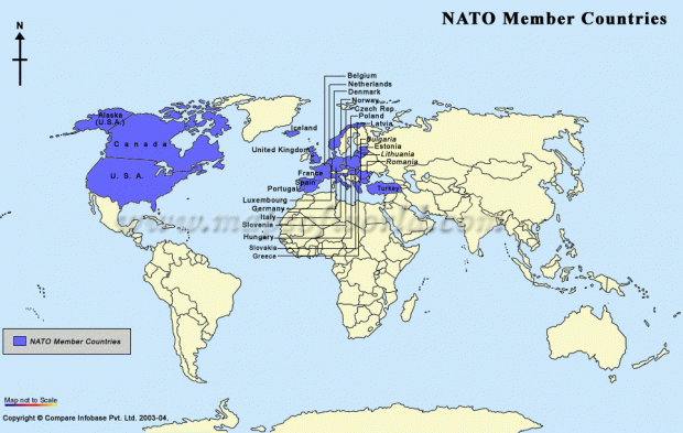 НАТО огинає дуга кризи / vkrizis.ru
