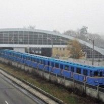 В Киеве на метро 