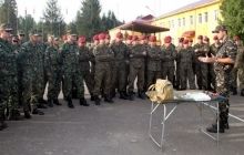 Учасників навчань Rapid Trident-2014 ознайомили з правилами користування імітаційною вибухівкою