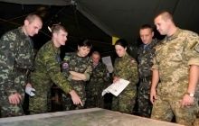 Під час багатонаціонального навчання "Кленова Арка - 2014" застосовують досвід учасників АТО