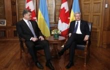Порошенко встретился с премьер-министром Канады