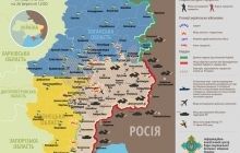 Боевики пытаются выбить силовиков из Никишино (карта АТО)